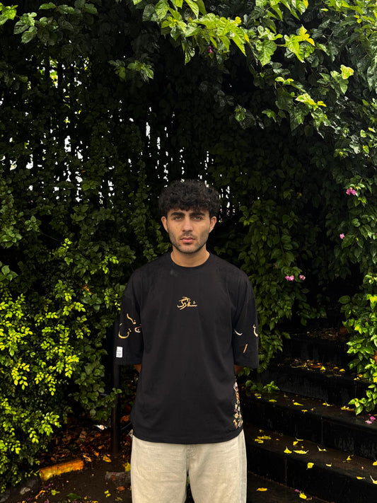 Urdu Alphabatic Drop Shoulder Shirt for UNISEX