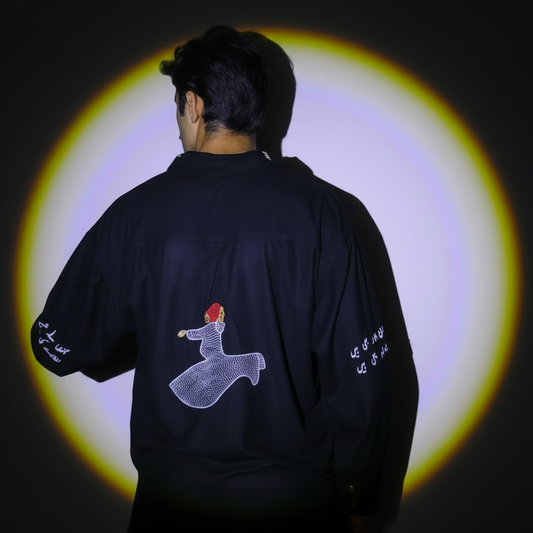Unisex "Dervish" Handemade Embroidered Shirt