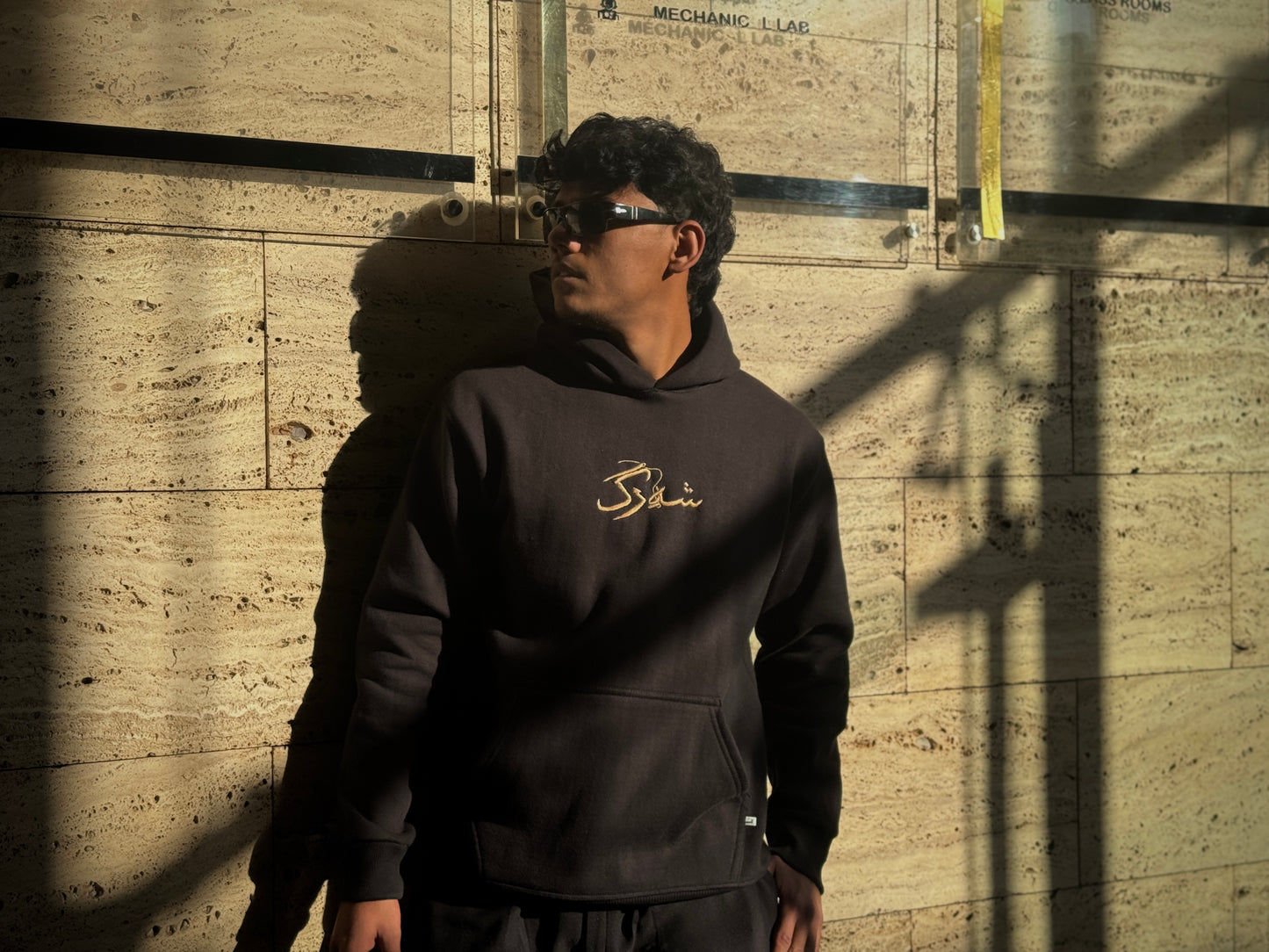 SHAH E RAG : HOODIE WITH HANDMADE EMBROIDERY