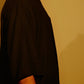 Unisex Embroidered Cuban Collar Shirt – Onyx Black