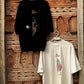 PALESTINE HAND EMBROIDERED DROP SHOULDER SHIRTS