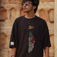 PALESTINE HAND EMBROIDERED DROP-SHOULDER SHIRTS