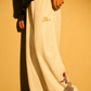 white Calligraphy & Dervish Baggy Trousers/pents