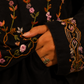 Ivory Botanical Embroidered Linen Shirt Set