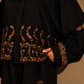 Ivory Botanical Embroidered Linen Shirt Set