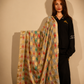 Hand-Embroidered Polka & Motif Dupatta / Shawl