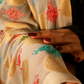 Hand-Embroidered Polka & Motif Dupatta / Shawl