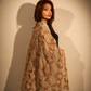 Warm Terracotta & Ivory Paisley Embroidered Dupatta