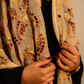 Warm Terracotta & Ivory Paisley Embroidered Dupatta