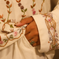 Ivory Botanical Embroidered Linen Shirt Set