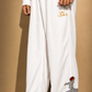 white Calligraphy & Dervish Baggy Trousers/pents