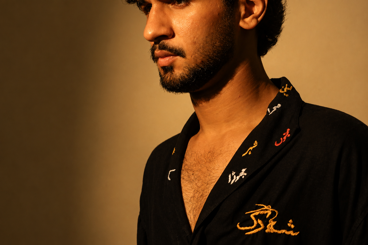 Unisex "Dervish" Handemade Embroidered Shirt